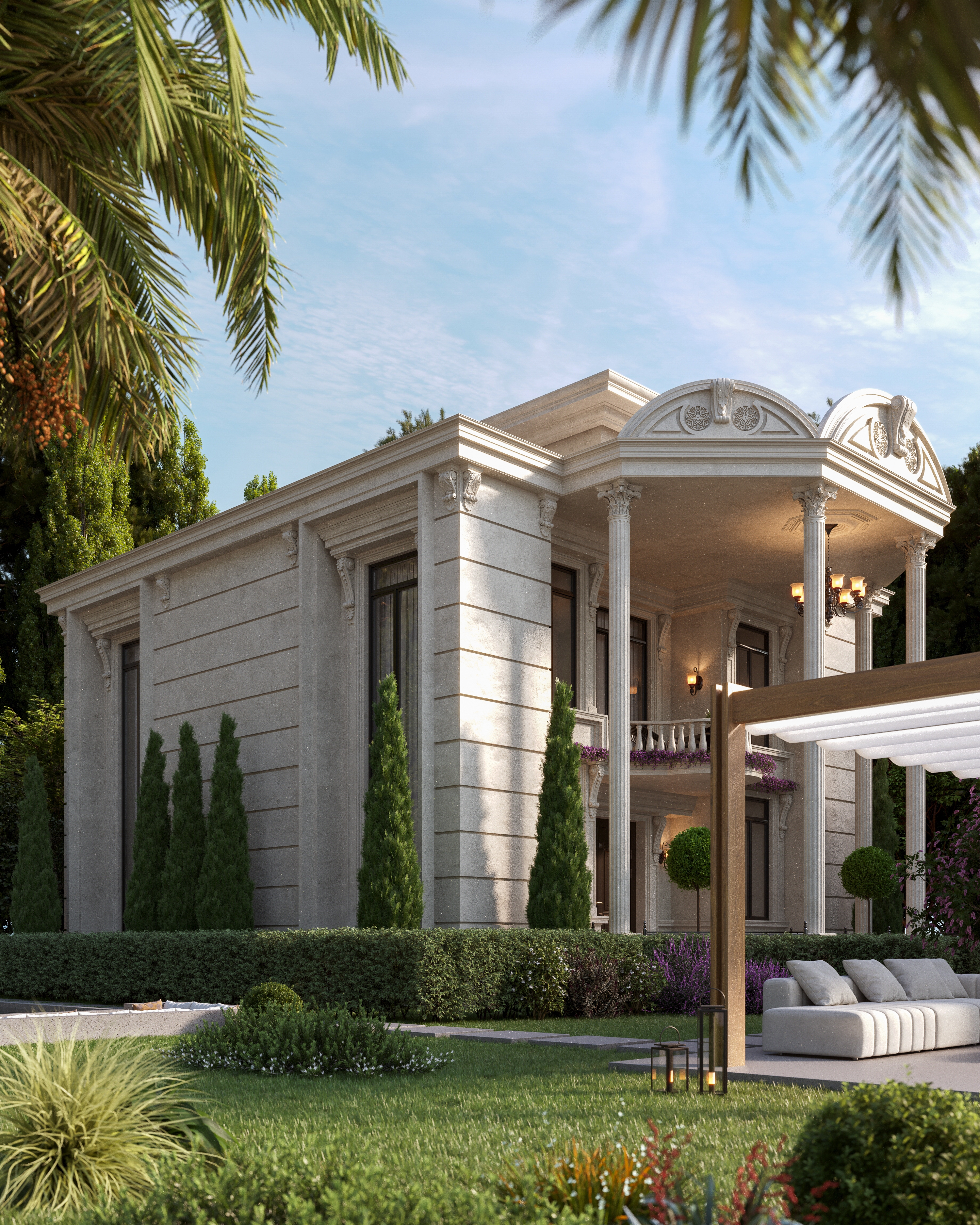 Al Suhail Villa — cover render